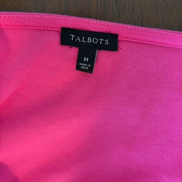 TALBOTS Eyelet Interlock Shift Dress - Picture 8 of 10